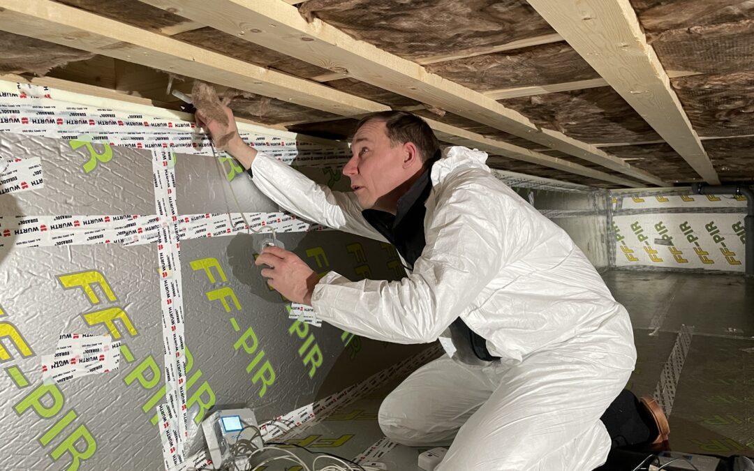 Lämmin alapohja pitää lämmön sisällä ja kosteuden ulkona